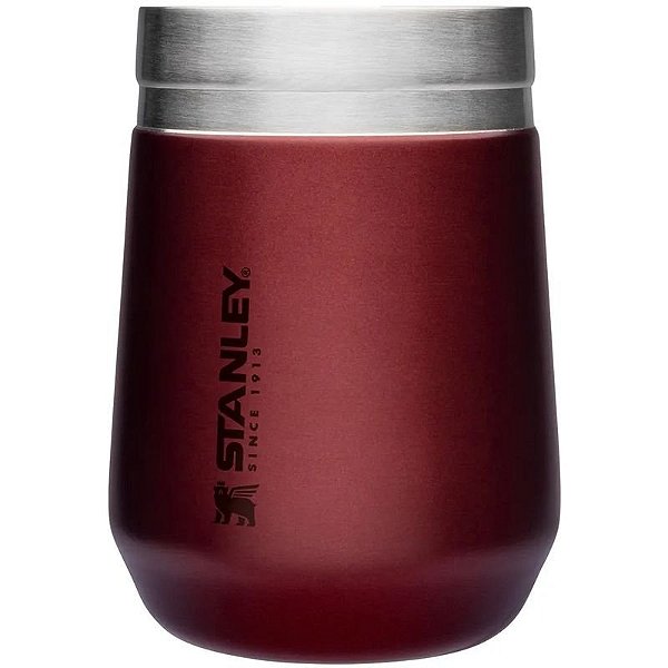 Copo Térmico Stanley Go Tumbler Vinho Vermelho 295mL - Ideal para Bebidas Quentes e Frias