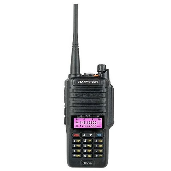 Radiocomunicador Baofeng UV-9R Dual Banda VHF/UHF 2V Profissional