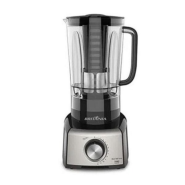 Liquidificador Britânia BLQ1380 - Potência 1200W, 220V, Função de Frapê, Preto