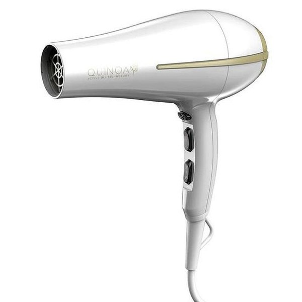 Secador de Cabelo Gama Bora Quinoa 2200W 110V - Branca e Poderosa Tecnologia de Secagem