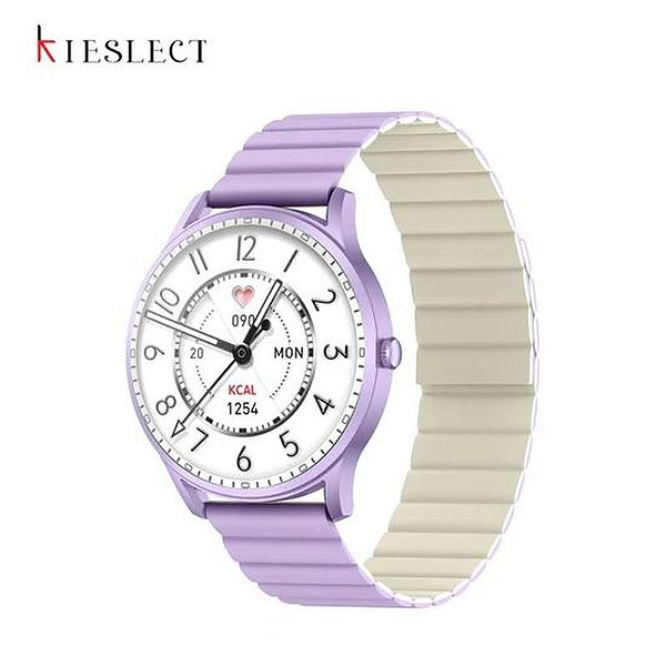Smartwatch Feminino Kieslect Lora 1.32 Bluetooth/IP68 - Roxo