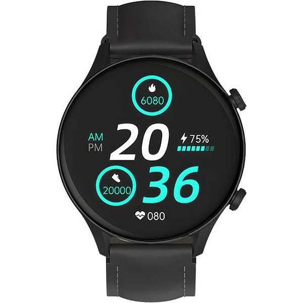 Smartwatch G-Tide R2 Pro - Versão Premium Em Preto