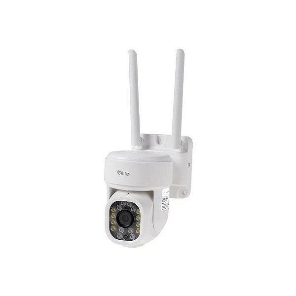 Câmera IP 4LIFE FLD7G Wi-Fi 2.5K - Segurança Inteligente Branca