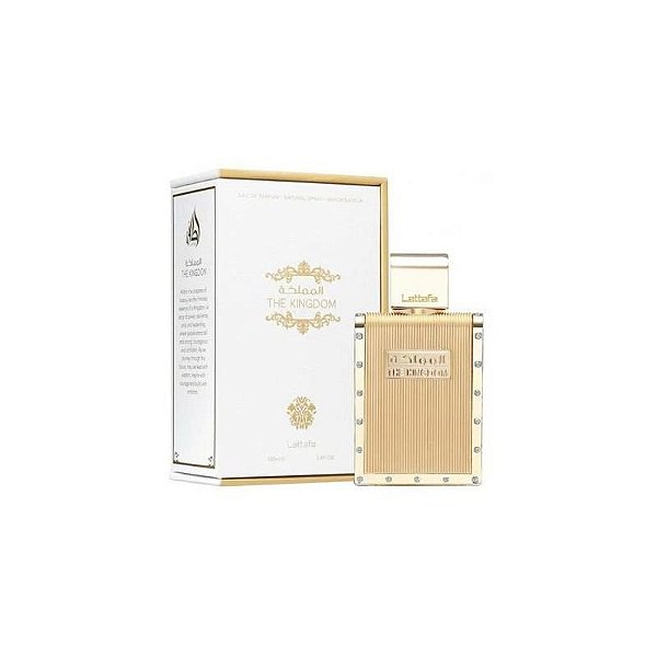 Perfume Lattafa The Kingdom Masculino EDP 100ML - Elegância e Poder