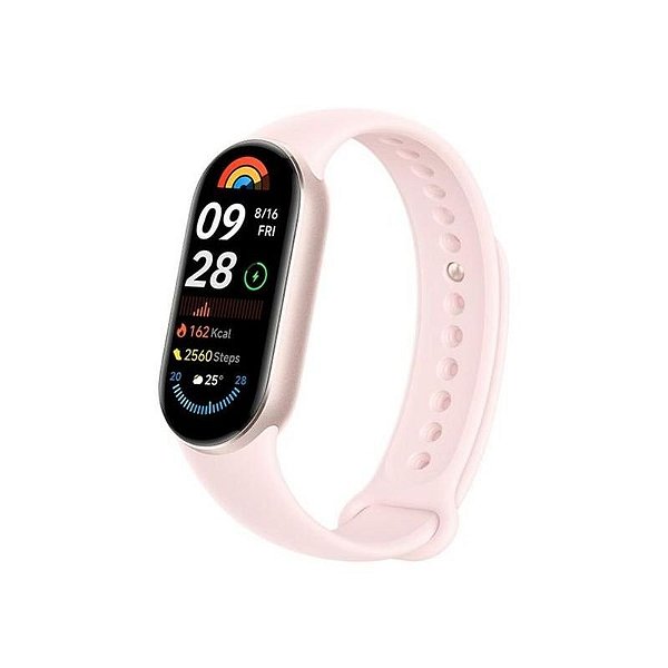 Pulseira Smart Xiaomi Mi Band 9 - Cor Rosa Mística