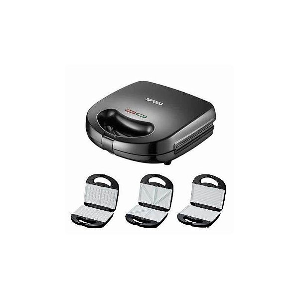 Sanduicheira e Waffleira Grill Speed 3 Em 1 220V 1400W