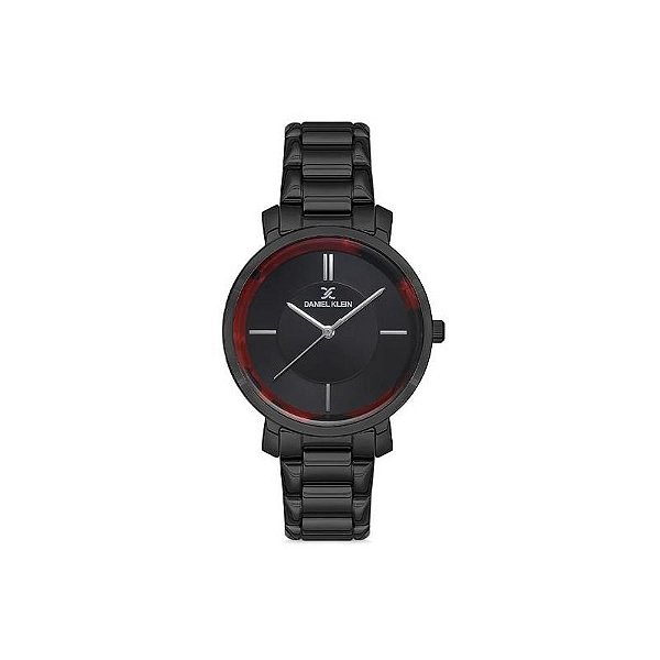 Relógio Feminino Analógico Daniel Klein DK.1.12705-3 Preto