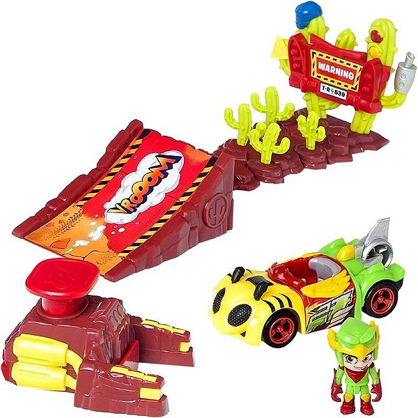 Desafio Águia Salto Mágico - Caixa De Brinquedos T-Racers