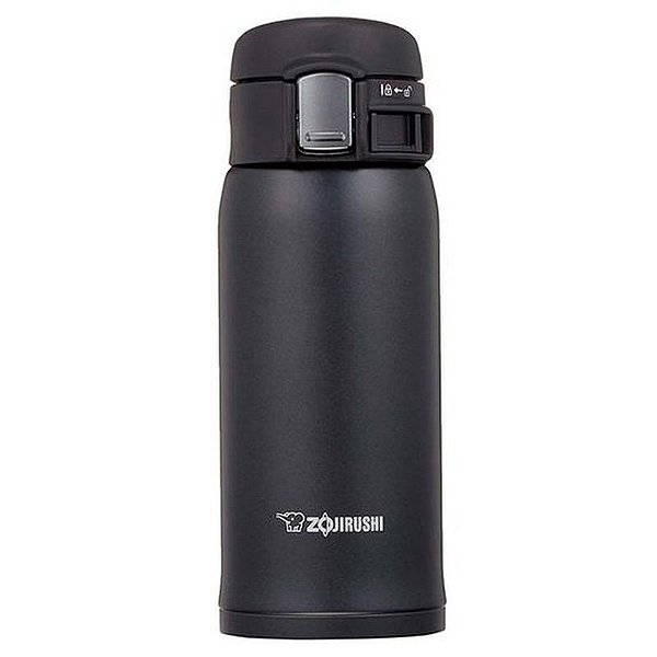 Garrafa Térmica Zojirushi Inox 360ml Preto