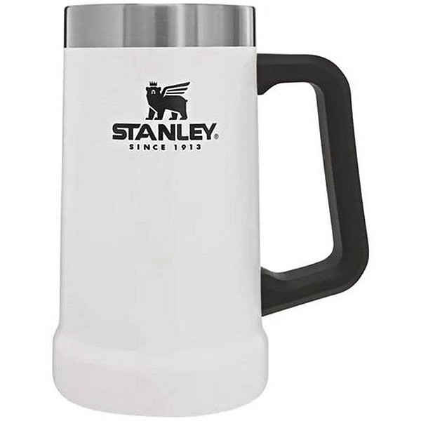 Caneca Térmica Stanley Big Grip para Cerveja 709ML - Branco