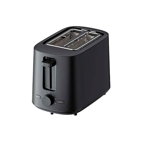 Torradeira Dupla Elétrica Xiaomi BHR8811EU - Cor Preta
