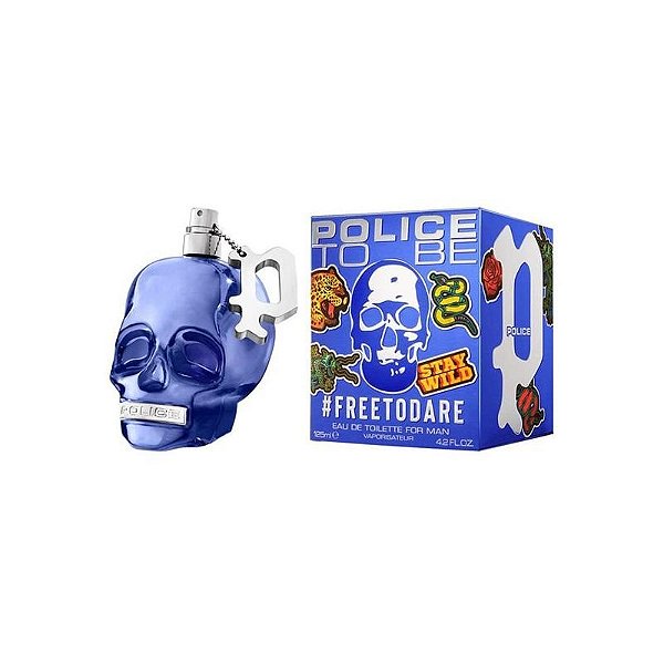 Perfume Masculino Police To Be Freetodare 125ML Eau de Toilette