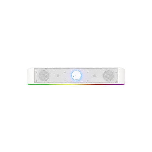 Caixa de Som RGB Redragon Adiemus GS560W USB - Branca