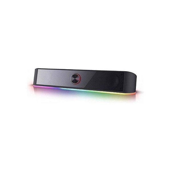 Caixa de Som RGB Redragon GS560 Adiemus - Preta, Som Estéreo de Alta Performance
