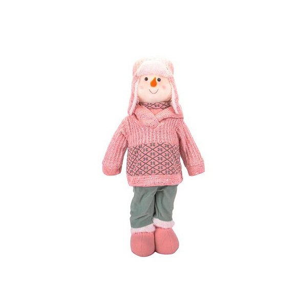 Boneco de Neve Decorativo - 71 cm para Festividades e Decoração de Natal