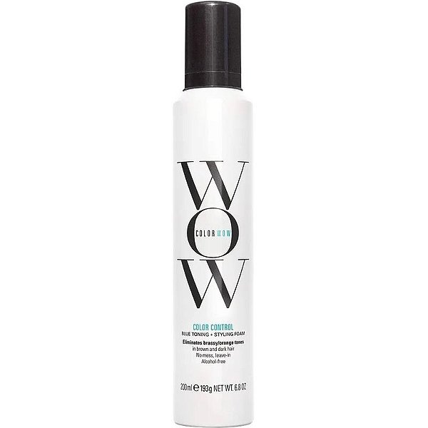Espuma Capilar Matizadora Color Wow Color Control Azul - 200mL