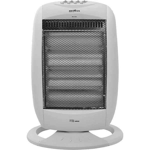 Aquecedor Elétrico Britânia AB-1200 1200W - Ideal para Ambientes de Até 20m²