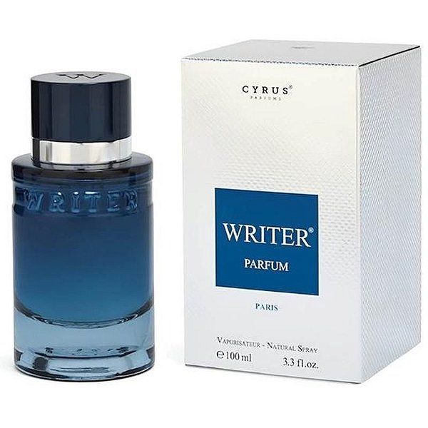 Perfume Masculino Cyrus Writer Eau De Parfum 100Ml - Elegância E Originalidade