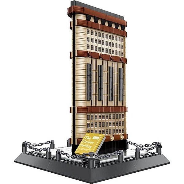 Blocos de Montar Arquitetura: Edifício Flatiron Wange - 4220 (838 Peças)