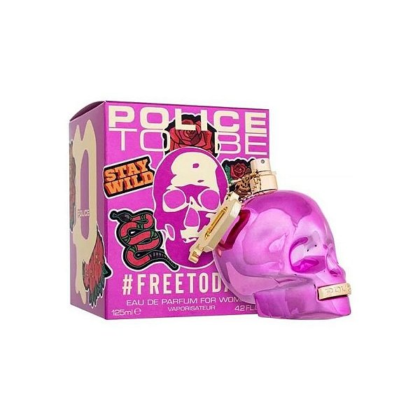 Perfume Feminino Police To Be Freetodare Eau de Parfum 125ml