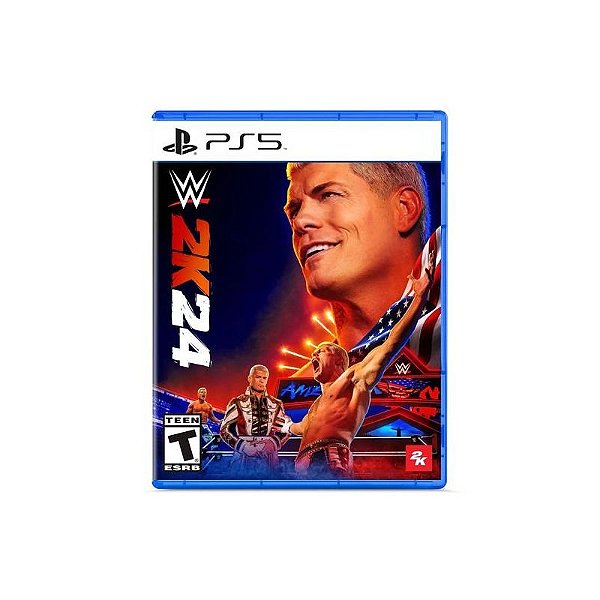 Videogame WWE 2K24 para PS5 - Ação e Entretenimento na Palma da Sua Mão