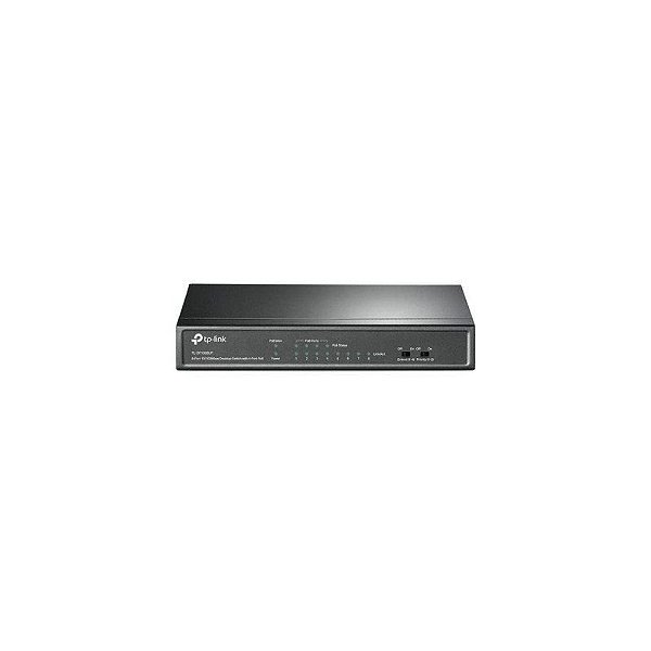 Hub TP-Link TL-SF1008LP 8 Portas 10/100 com 4 PoE - Ideal para Redes de Escritório