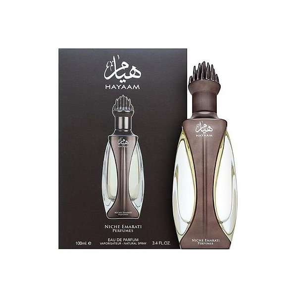 Perfume Hayaam Niche Lattafa Unissex 100ML - Elegância e Sofisticação