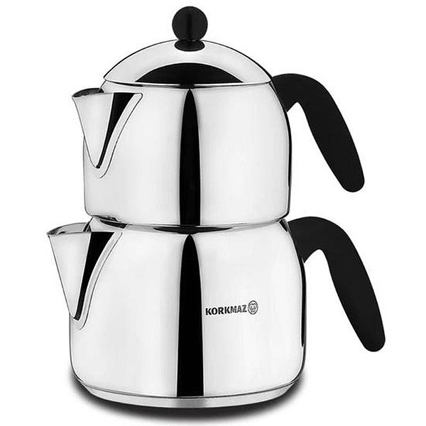 Conjunto Korkmaz Pava Inox Midi Orbit - Pequeno