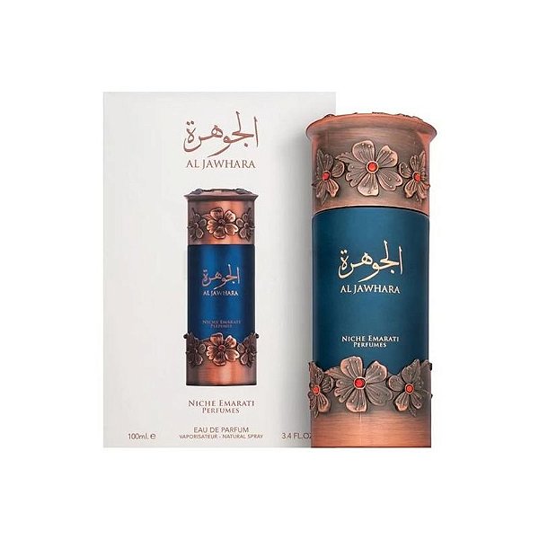 Perfume Al Jawhara EDP Unissex 100ML - Luxo e Sofisticação da Lattafa