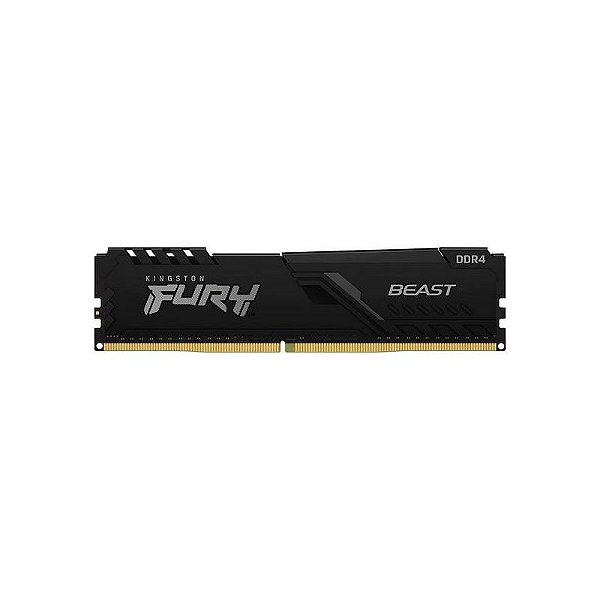 Memória RAM Kingston DDR4 8GB 3600MHz Black Fury Beast - Modelo KF436C17BB