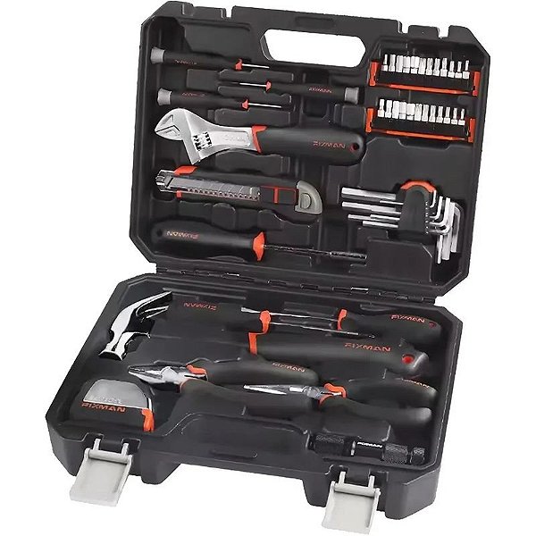 Conjunto de Ferramentas Fixman Profissional com 46 Peças