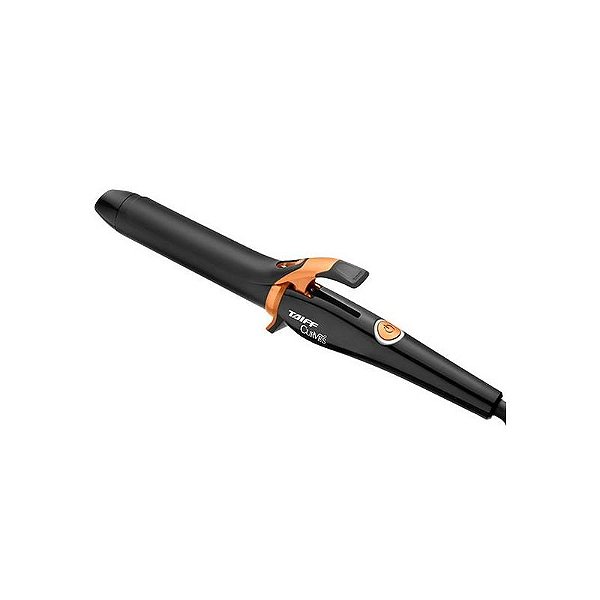 Modelador De Cabelo Taiff Curves 32Mm Bivolt Preto/Laranja