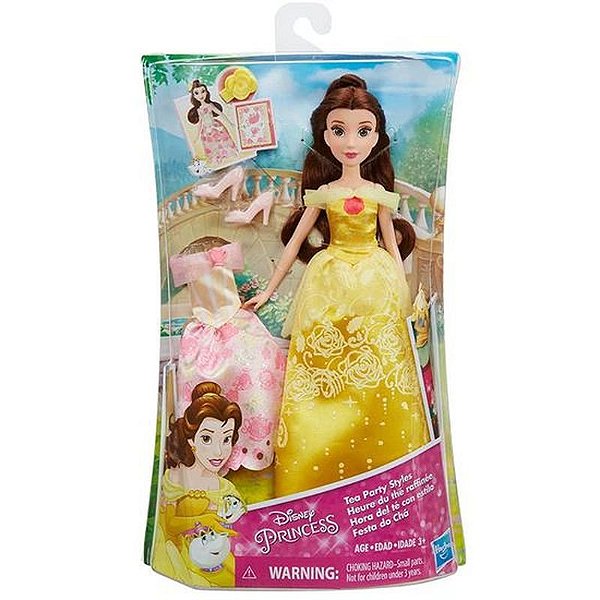 Boneca de Moda Belle com Acessórios Hasbro - Modelo E0284