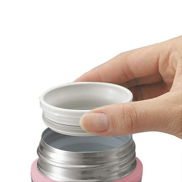 Caneca de Viagem Zojirushi 480ml - Cor Rosa