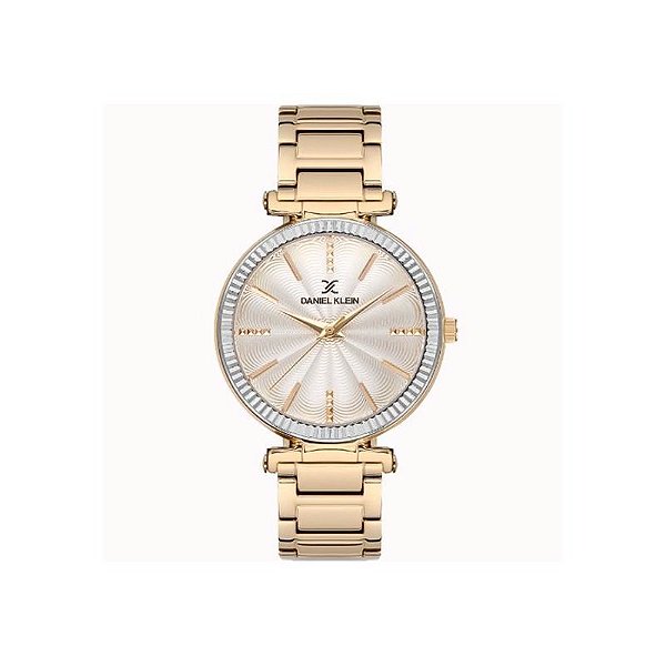Pulseira de Pulso Feminina Daniel Klein DK.1.12546-3 - Cor Dourada