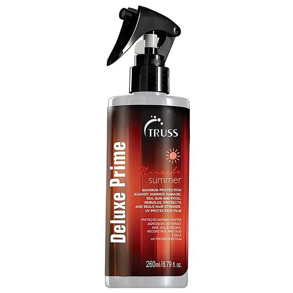 Truss Deluxe Prime Miracle Summer - Tratamento Capilar 260mL