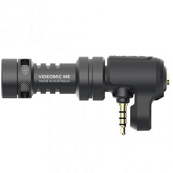 Microfone Direcional Rode Videomic Me para Smartphones - Gravação Profissional