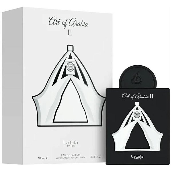 Perfume Lattafa Pride Art of Arabia II EDP 100mL - Unissex Elegância Aromática