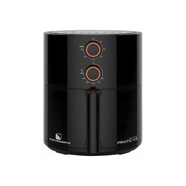 Fritadeira Elétrica Electrobas Practic EBAF-43-B 1.500W 127V - Preto