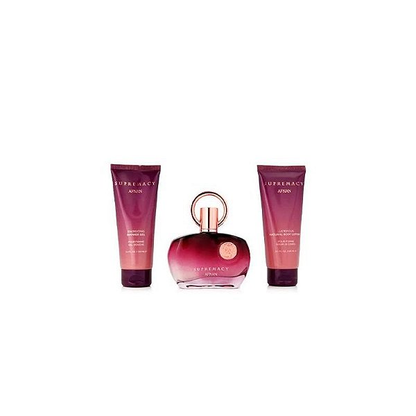 Kit Afnan Supremacy Purple EDP 100ML - Conjunto de Fragrâncias Luxuosas