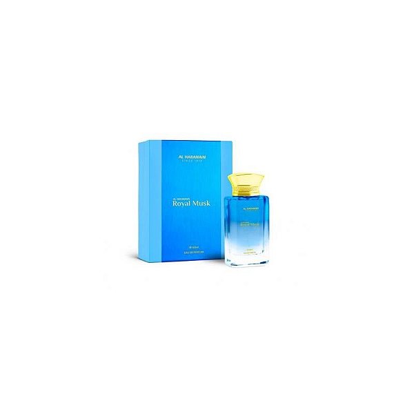 Perfume Al Haramain Royal Musk Eau de Parfum Unissex 100ML - Essência Luxuosa e Elegante