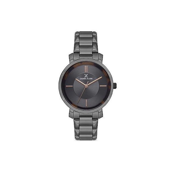 Relógio Analógico Feminino Daniel Klein DK.1.12705-6 na Cor Preta
