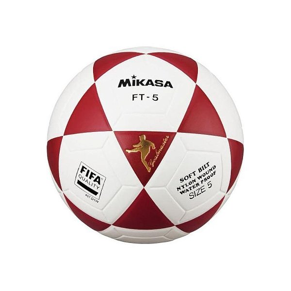 Bola de Futvolei Mikasa Vermelha e Branca NR6
