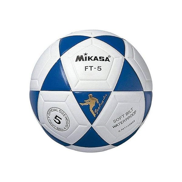 Bola de Futvolei Mikasa Branca e Azul NR14 - Alta Performance e Durabilidade