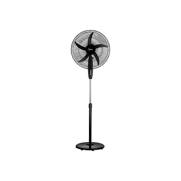 Ventilador de Coluna Midea FS50-3D - 65W, 3 Velocidades, Altura Ajustável - Preto 220V