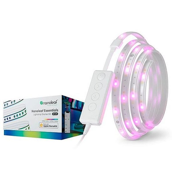 Fita LED Nanoleaf Essentials RGB 2M 30W 1600 Lumens - Bivolt 120V/240V