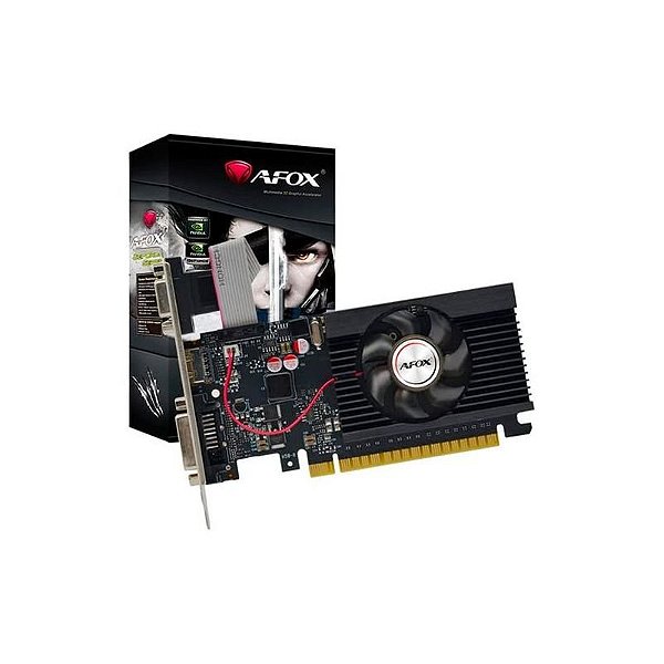 Placa de Vídeo Afox Nvidia Geforce GT 710 2GB DDR3 - Desempenho e Eficiência Garantidos