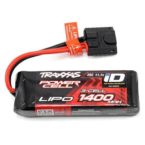 Bateria Lipo Traxxas 11.1V 1400mAh 25C 3-Cell - Modelo 2823X