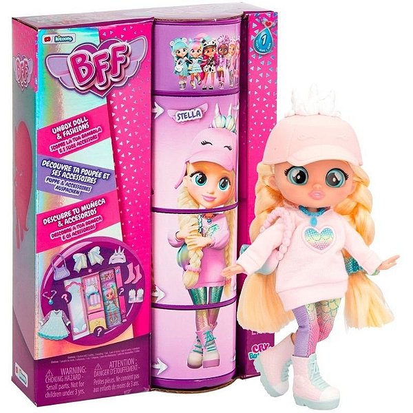 Brinquedo Interativo BFF Stella IMC S1 904330