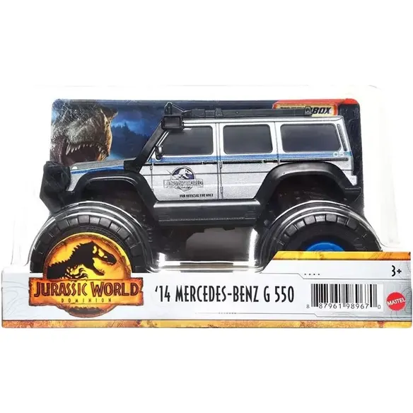 Carrinho 14 Mercedes-Benz G 550 Jurassic World Dominion - Mattel Fmy48